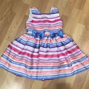 Striped kids dress